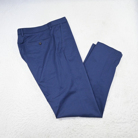 Bonobos Other - Bonobos Monday Chinos‎ Mens 36x34 Slim Blue Stretch Cotton Weekday Warrior Pants